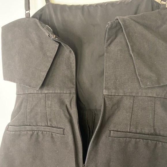 Club Monaco Black Short Romper Sleeveless Spaghetti Straps Size 00 - Picture 7 of 13